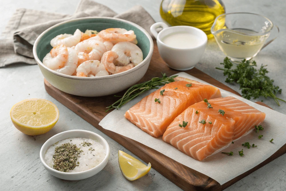 Ingrédients de Cassolette de poisson